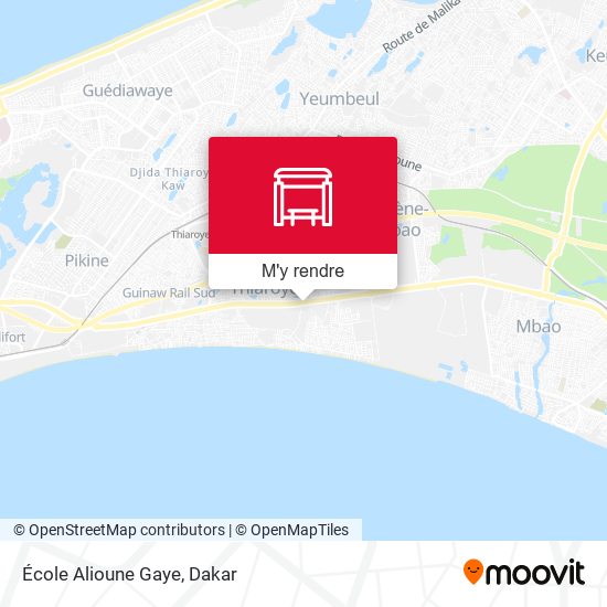 École Alioune Gaye plan