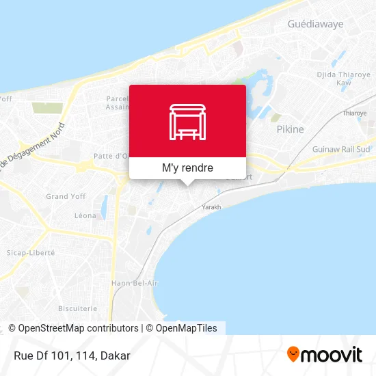 Rue Df 101, 114 plan