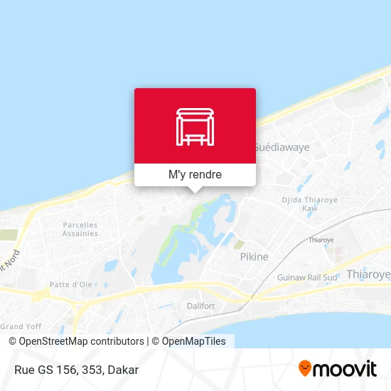 Rue GS 156, 353 plan