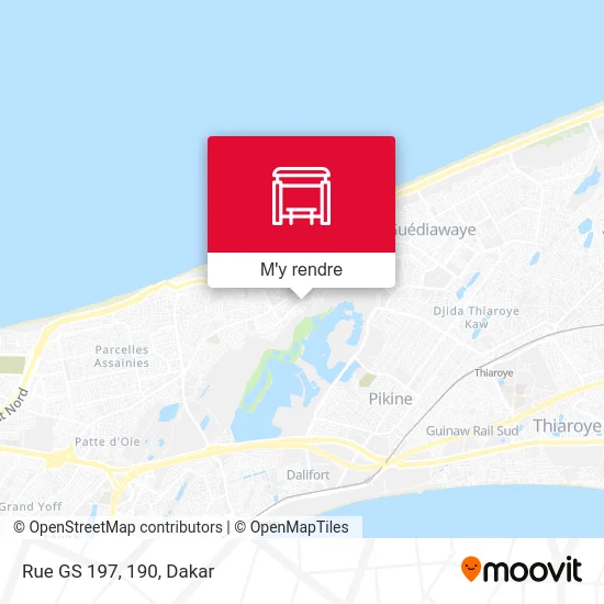 Rue GS 197, 190 plan