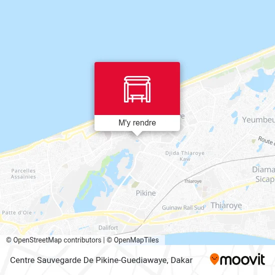 Centre Sauvegarde De Pikine-Guediawaye plan