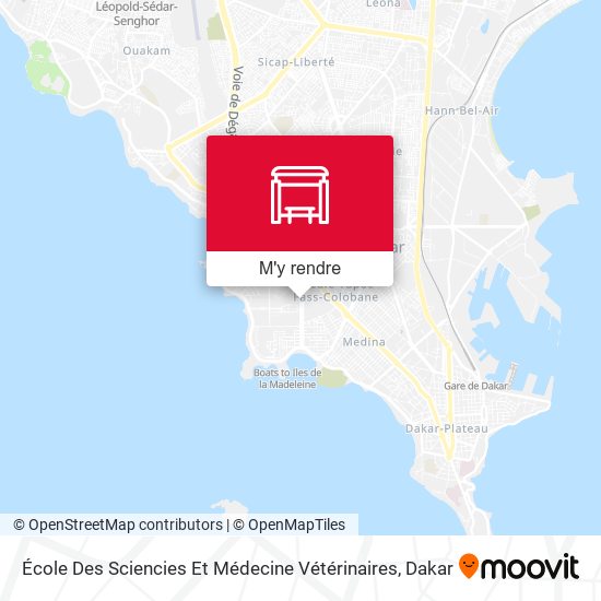 École Des Sciencies Et Médecine Vétérinaires plan