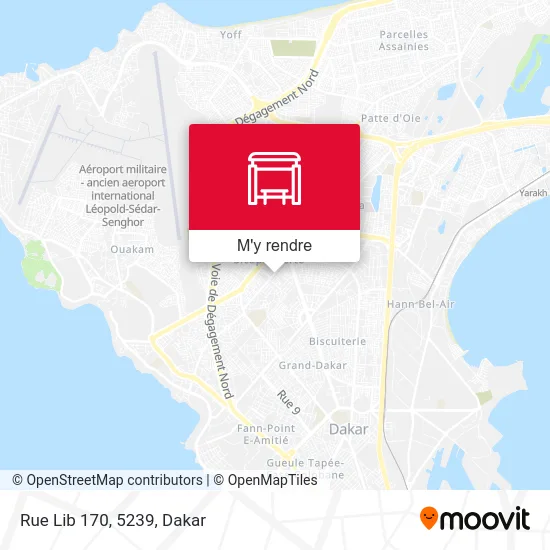 Rue Lib 170, 5239 plan