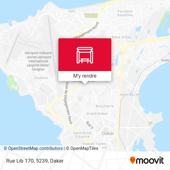 Rue Lib 170, 5239 plan