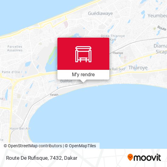 Route De Rufisque, 7432 plan
