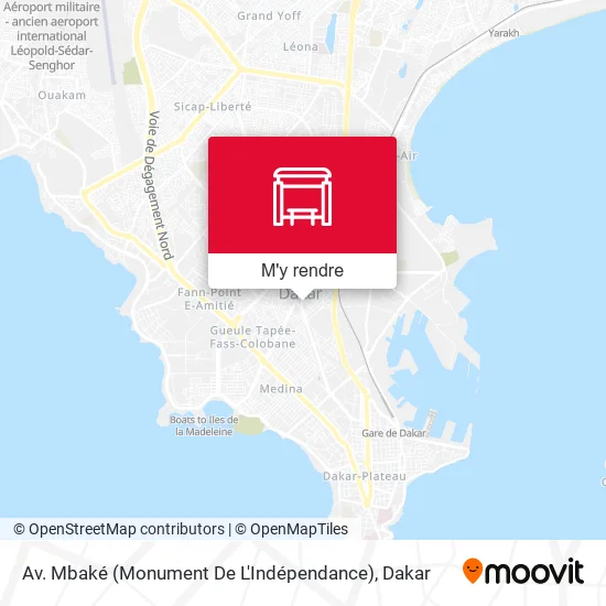 Av. Mbaké (Monument De L'Indépendance) plan