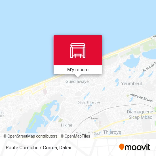 Route Corniche / Correa plan