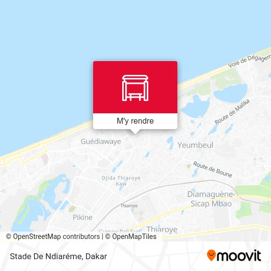 Stade De Ndiaréme plan