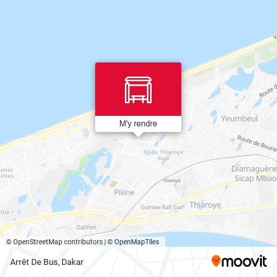 Arrêt De Bus plan