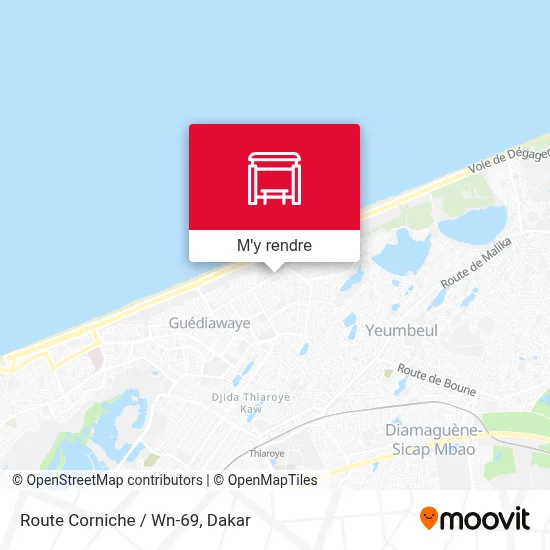 Route Corniche / Wn-69 plan