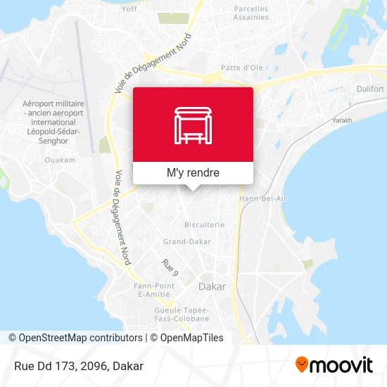 Rue Dd 173, 2096 plan