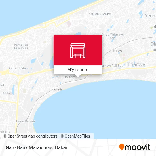 Gare Baux Maraichers plan