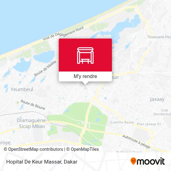 Hopital De Keur Massar plan