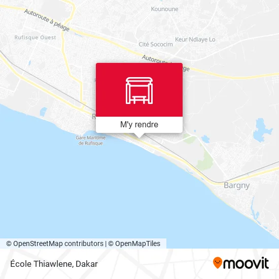 École Thiawlene plan