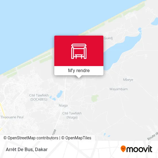 Arrêt De Bus plan