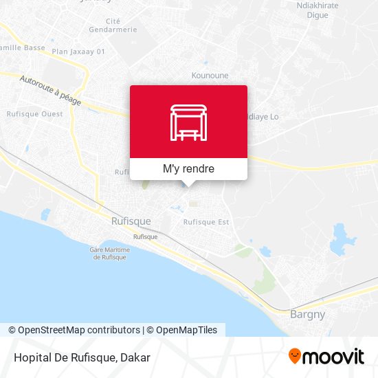 Hopital De Rufisque plan