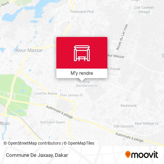 Commune De Jaxaay plan