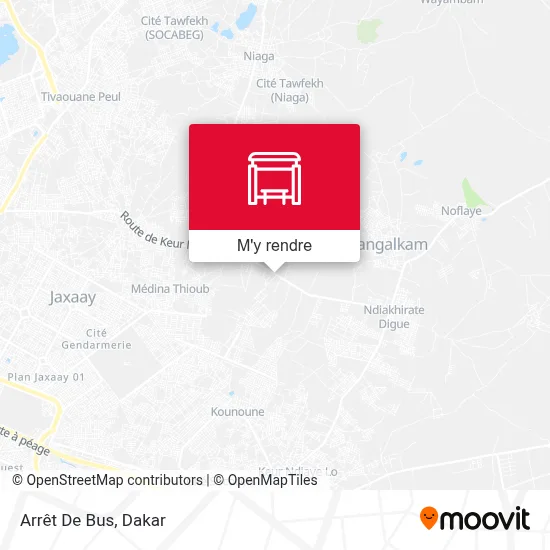 Arrêt De Bus plan
