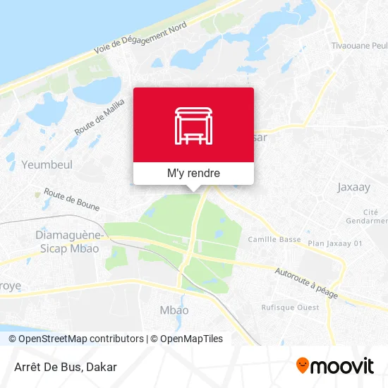 Arrêt De Bus plan
