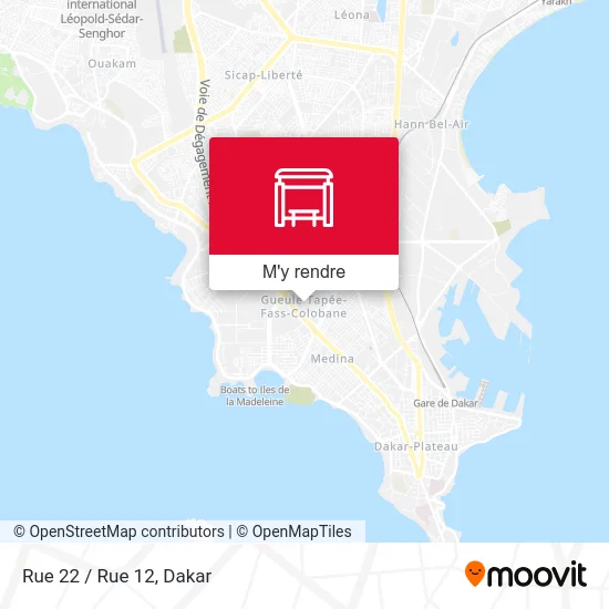 Rue 22 / Rue 12 plan