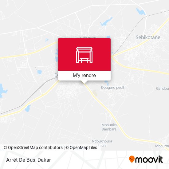 Arrêt De Bus plan