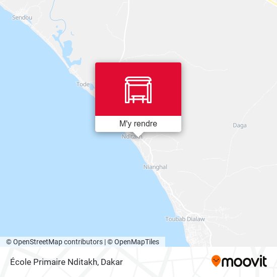 École Primaire Nditakh plan