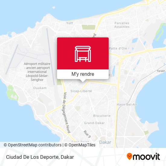 Ciudad De Los Deporte plan