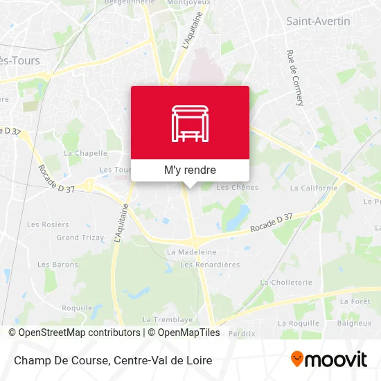 Champ De Course plan