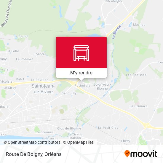 Route De Boigny plan