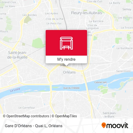 Gare D'Orléans - Quai L plan