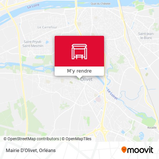 Mairie D'Olivet plan