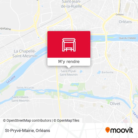 St-Pryvé-Mairie plan