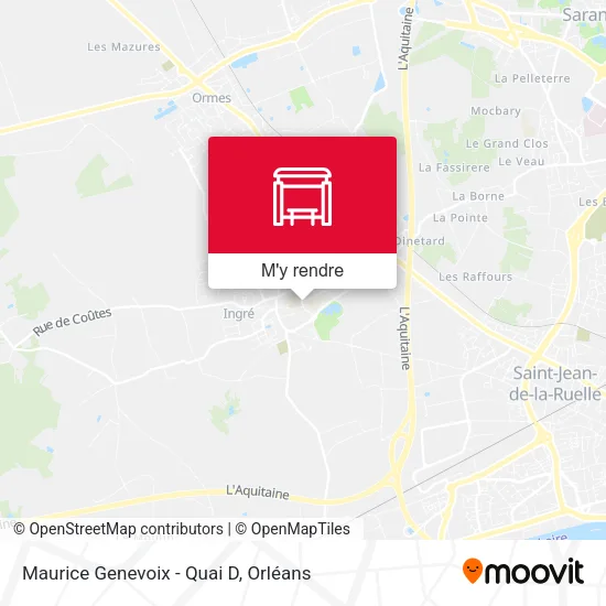 Maurice Genevoix - Quai D plan