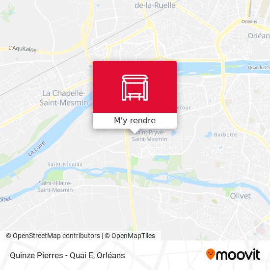 Quinze Pierres - Quai E plan