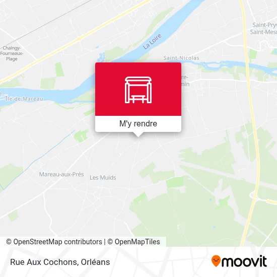 Rue Aux Cochons plan