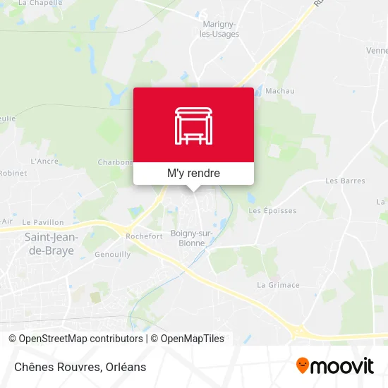 Chênes Rouvres plan