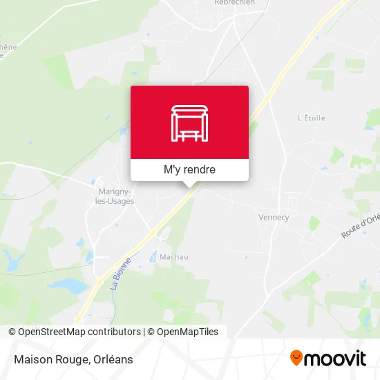 Maison Rouge plan