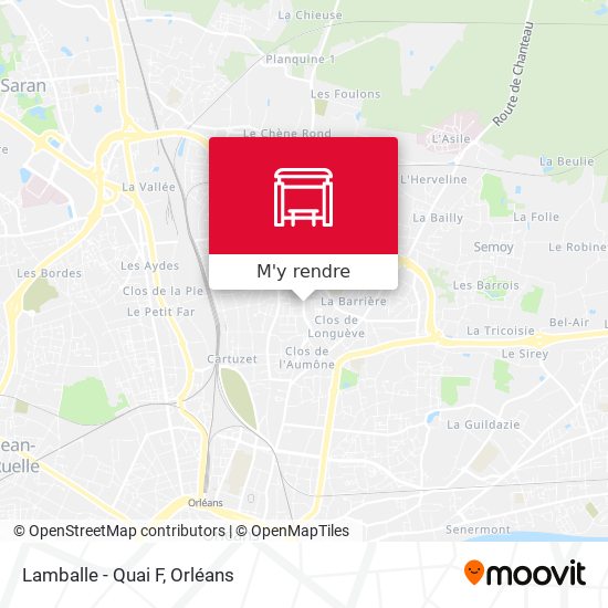 Lamballe - Quai F plan