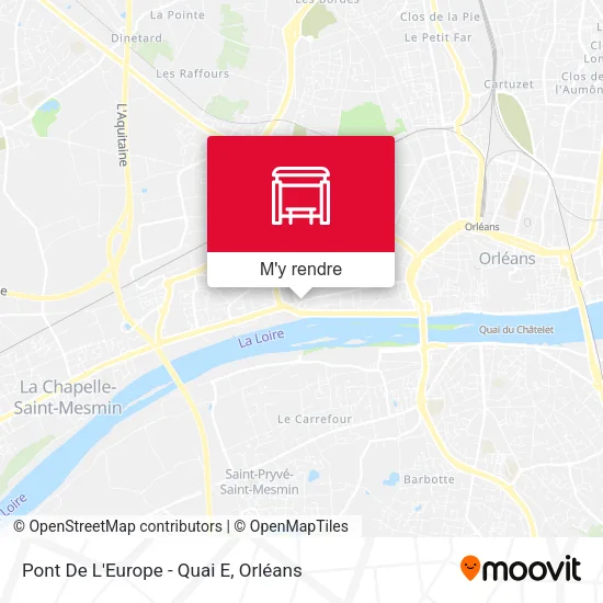 Pont De L'Europe - Quai E plan