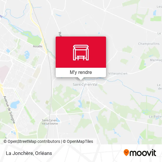 La Jonchère plan