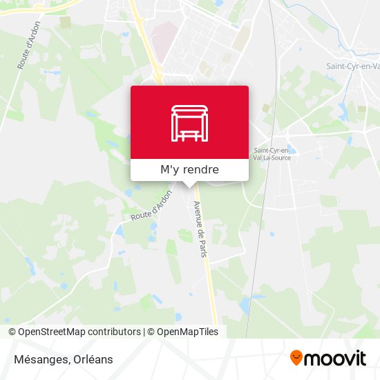 Mésanges plan