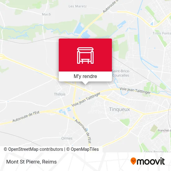 Mont St Pierre plan