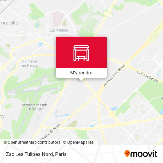 Zac Les Tulipes Nord plan