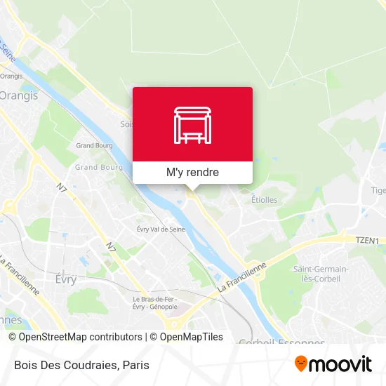 Bois Des Coudraies plan