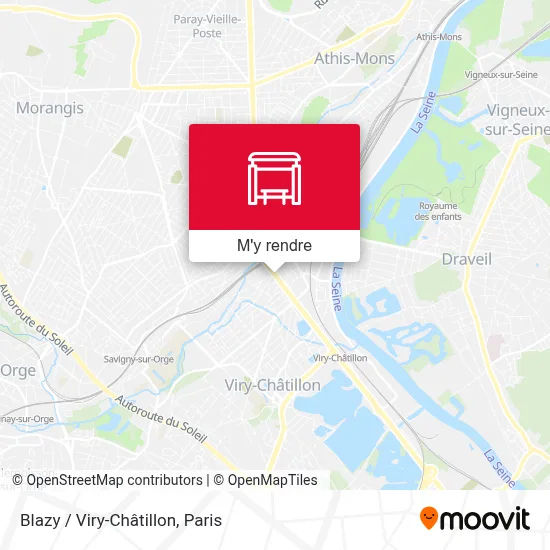 Blazy / Viry-Châtillon plan
