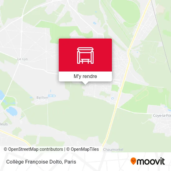 Collège Françoise Dolto plan