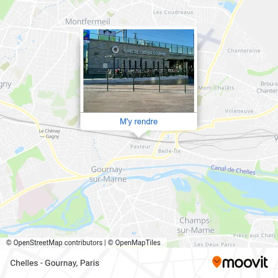 Chelles - Gournay plan