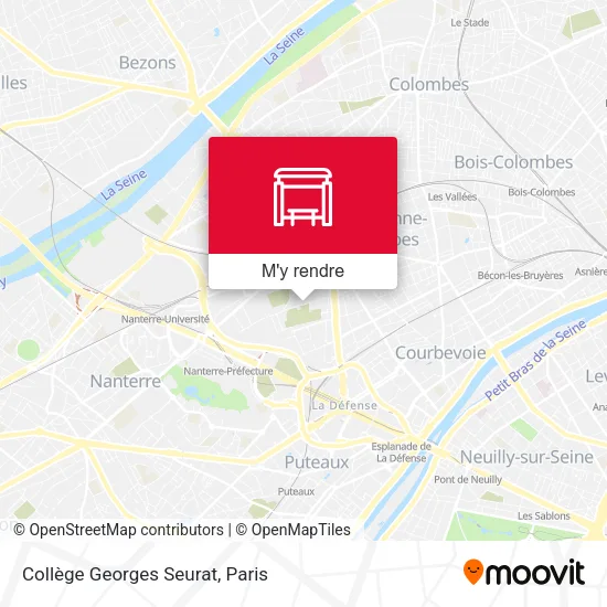 Collège Georges Seurat plan