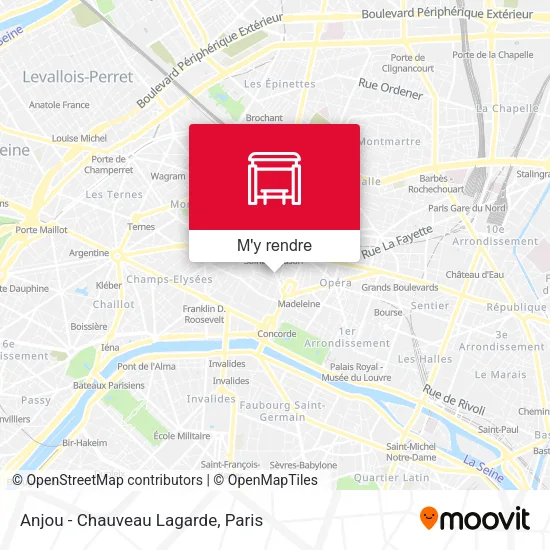 Anjou - Chauveau Lagarde plan
