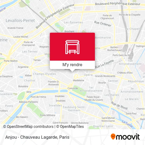Anjou - Chauveau Lagarde plan
